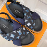 Louis Vuitton shoes Style 406 - editorial style shot