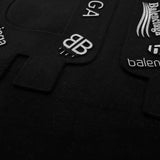 Balenciaga luxury t-shirt detail shot