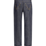 Bottega Veneta premium pants detail and craftsmanship close-up