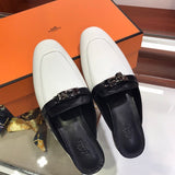 Hermes shoes Style 380 - back heel detail