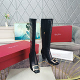 Close-up of Roger Vivier shoes craftsmanship