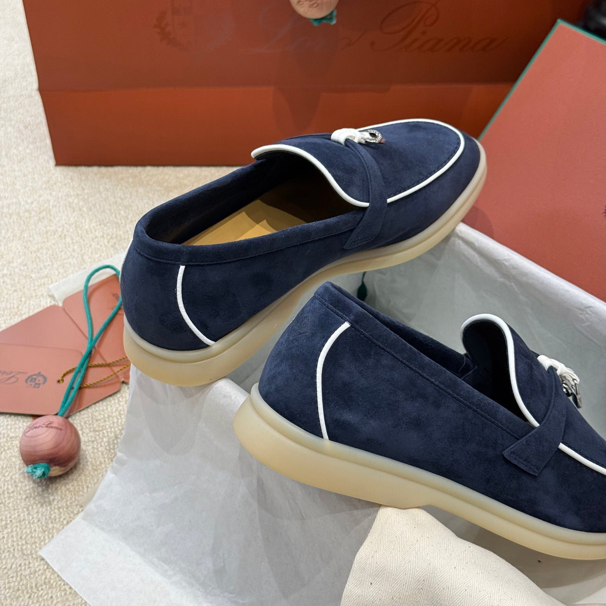 Shoes- Loro P Loafers Premium Designer Casual Shoes