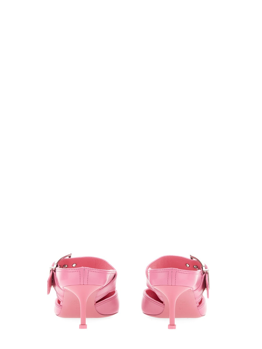 Alexander McQueen pumps side profile designer luxury fashion