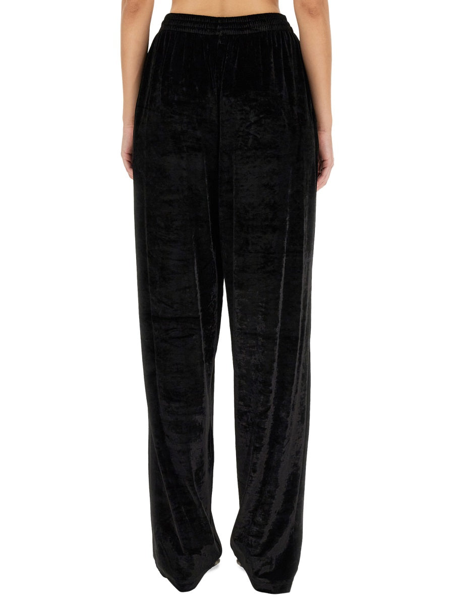 Balenciaga Pants? BALENCIAGA Baggy Pants with Elasticated Waist Premium Designer Casual Trousers