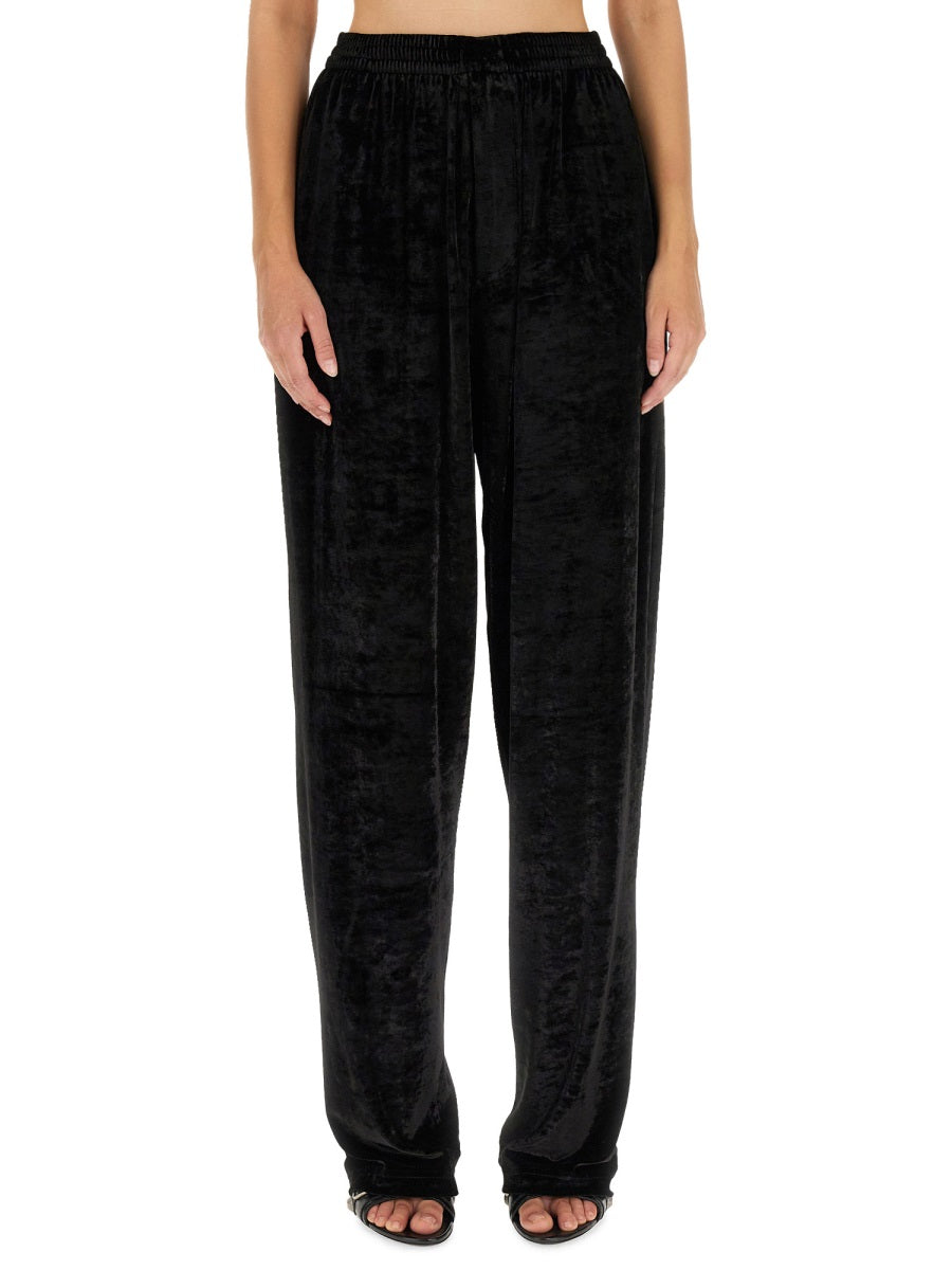 Balenciaga Pants- BALENCIAGA Baggy Pants with Elasticated Waist Tailored Everyday Designer Pants