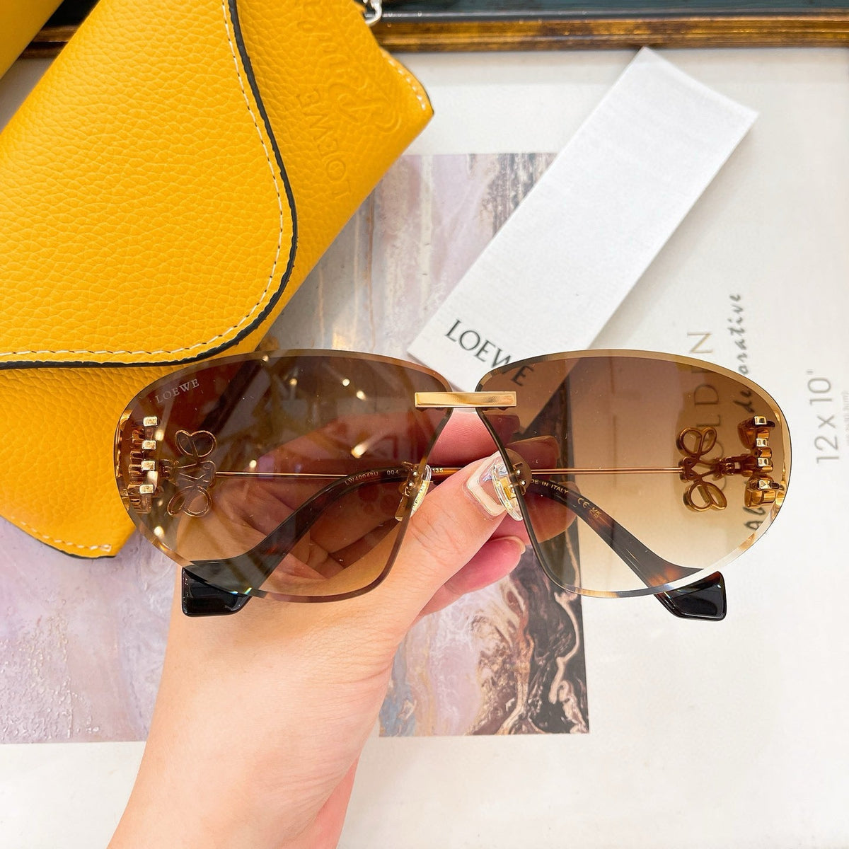 Sunglasses- Loew Sunglasses Luxury Designer UV Sunglasses
