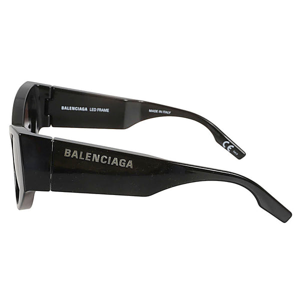 Balenciaga premium sunglasses detail and craftsmanship close-up