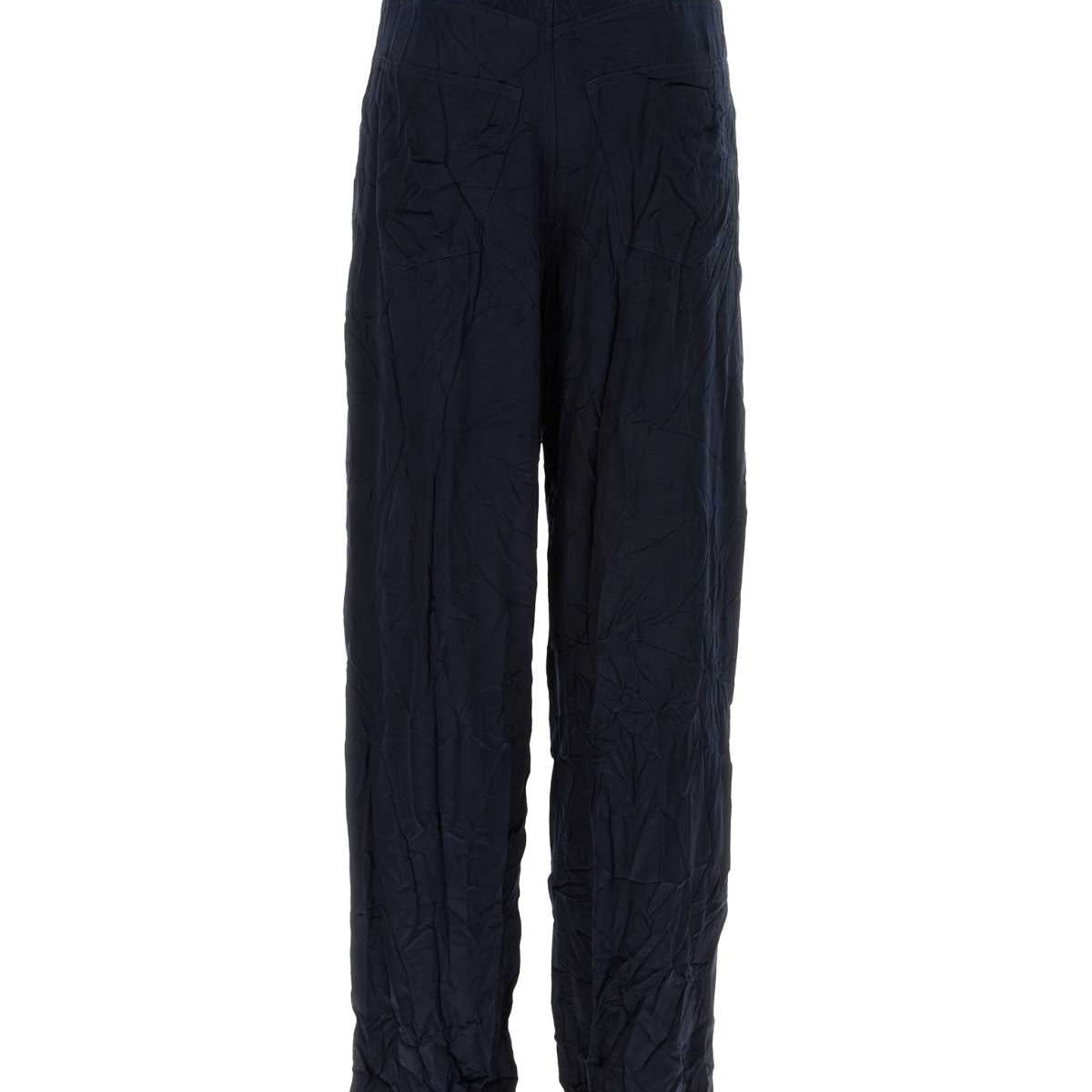 Balenciaga Pants? BALENCIAGA Satin 5 Pocket Pant for Men Premium Designer Casual Trousers