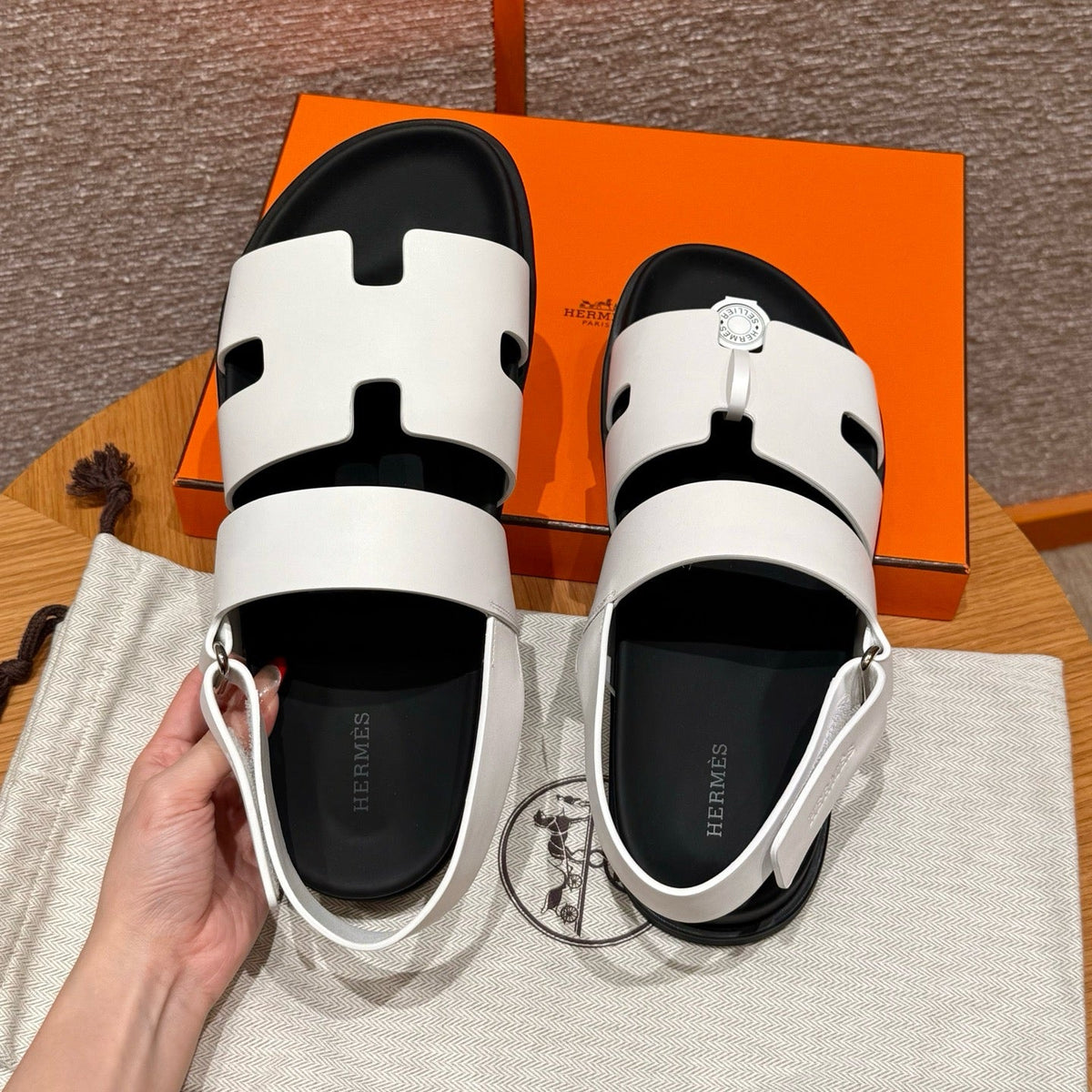 Shoes- Herm Genius Sandals Luxury Lifestyle Designer Footwear