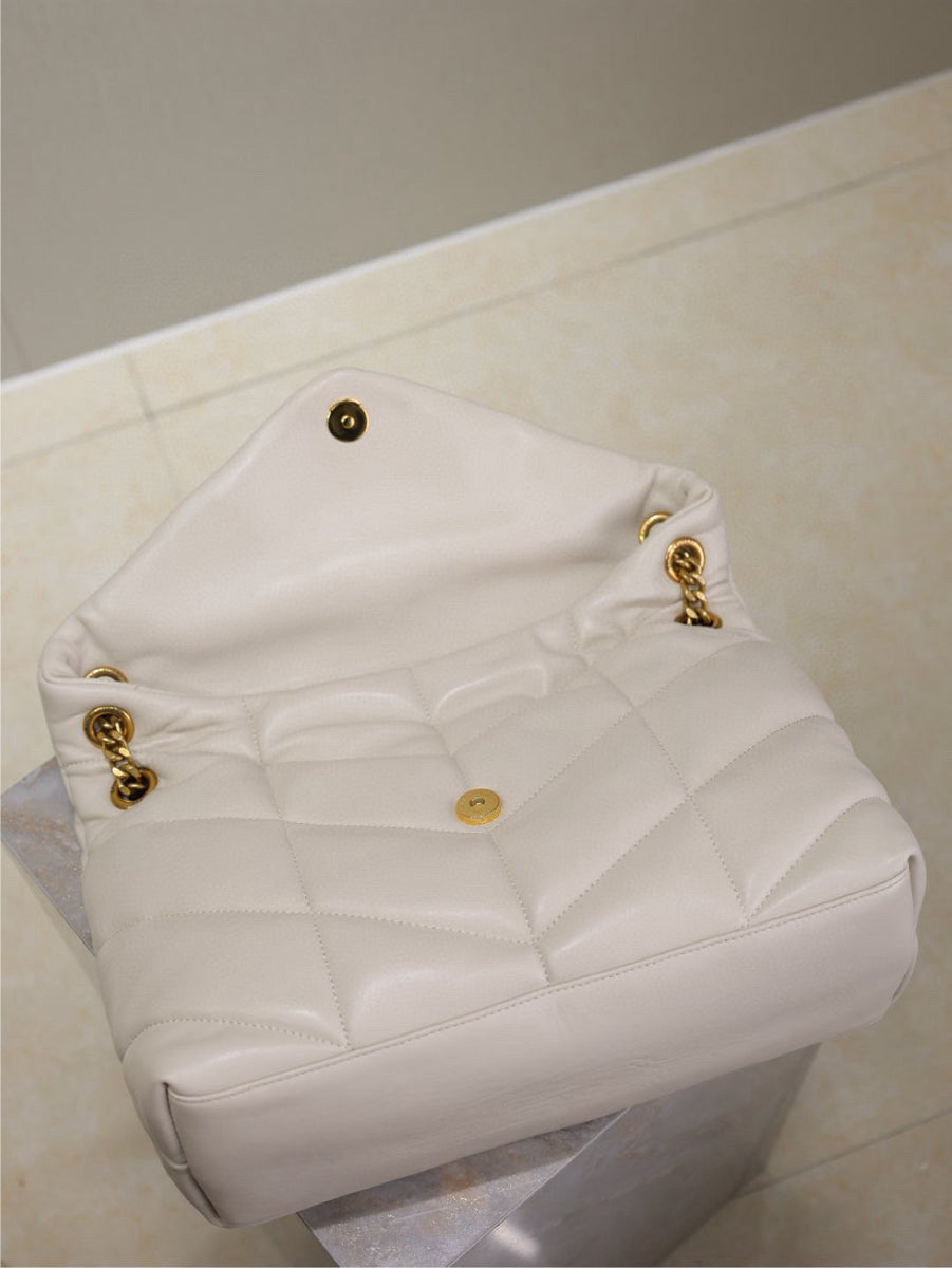 Saint Laurent Bags- Saint Laurent Loulou Medium Puffer Bag Luxury Designer Leather Handbag