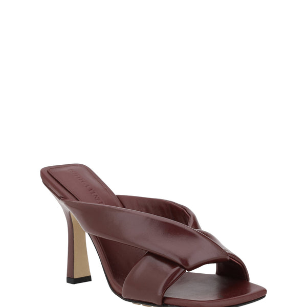 Bottega Veneta premium sandals detail and craftsmanship close-up