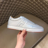 Hermès Tan Loafer Flats - Full Silhouette View