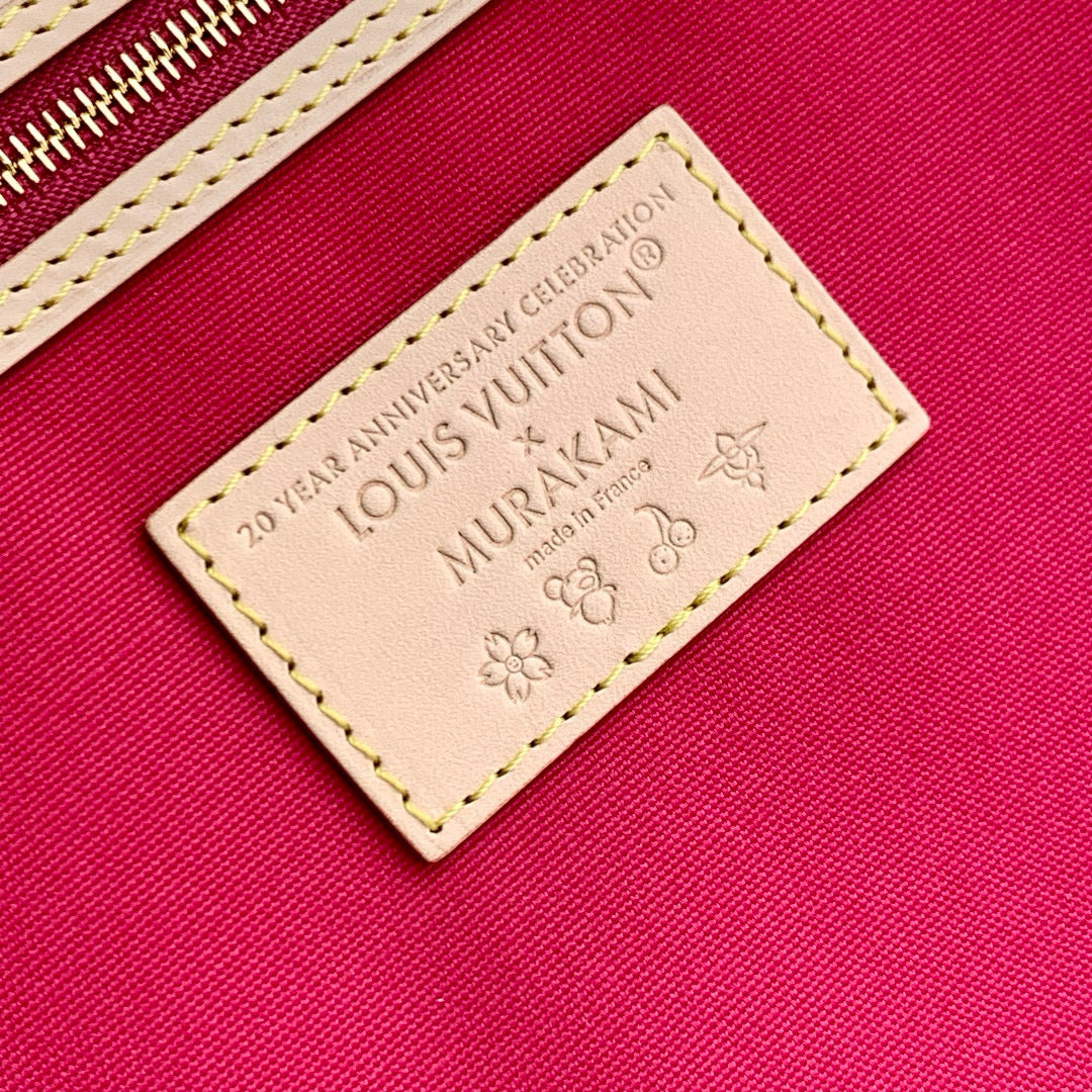 Louis Vuitton Bags- Louis Vuitton Lou x Murakami Neverfull Mm Bag Elegant Everyday Designer Handbag