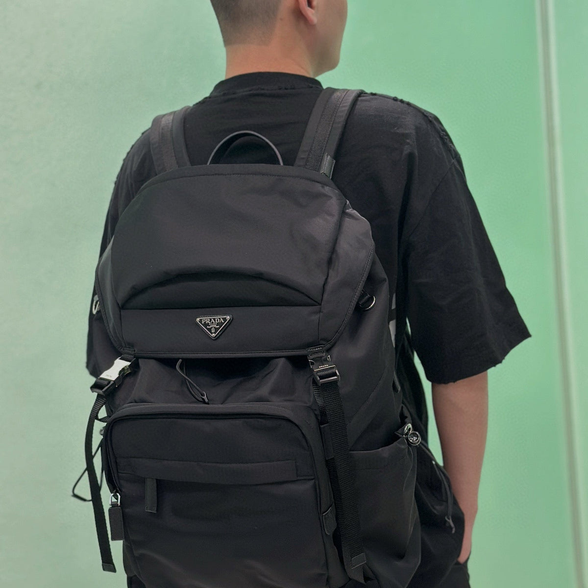 Bags- Pd Re-nylon Backpack Premium Designer Shoulder Bag