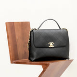 Front view of Chanel 25S Medium Bag premium bag