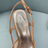 Louis Vuitton Nude Loafer Flats - Lifestyle Styling Shot