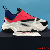 Dior Grey Low-Top Sneakers - Front View