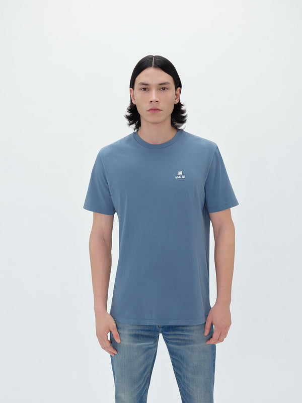 Amiri luxury t-shirt detail shot