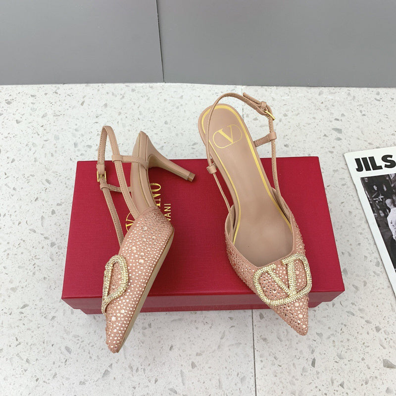Valentino Garavani shoes front view designer style