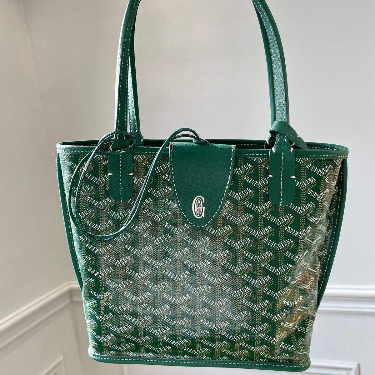 Bags- Goya Mini Anjou Bag Luxury Designer Leather Handbag