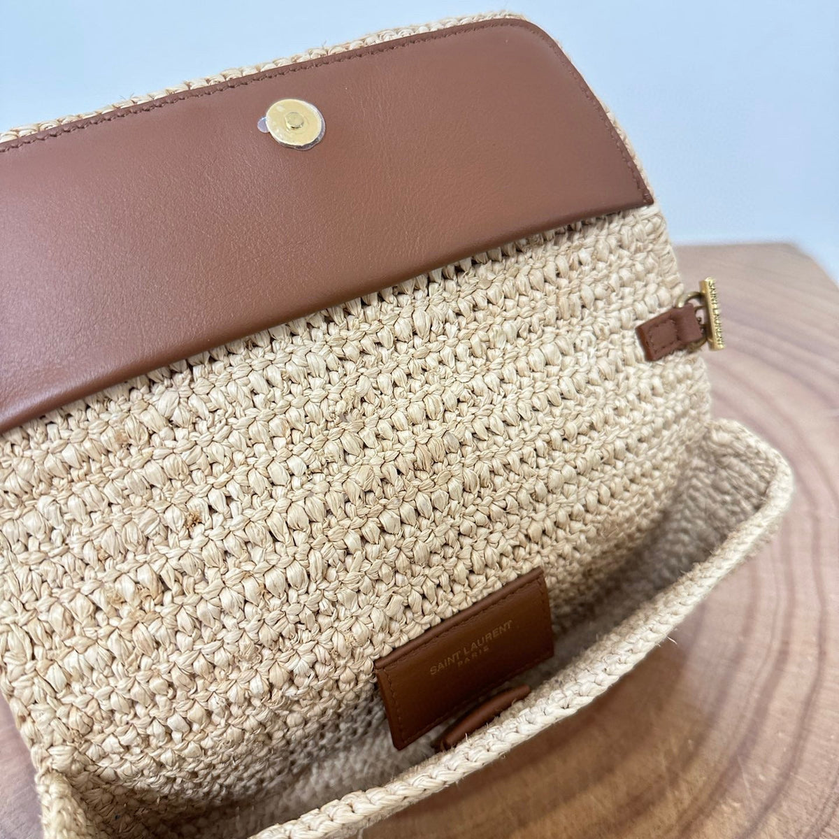 Saint Laurent Bags- Saint Laurent Icare In Raffia Bag Premium Designer Shoulder Bag