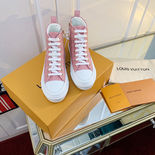 Louis Vuitton shoes front view designer style