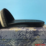 Dior Grey Slingback Heels - Front View