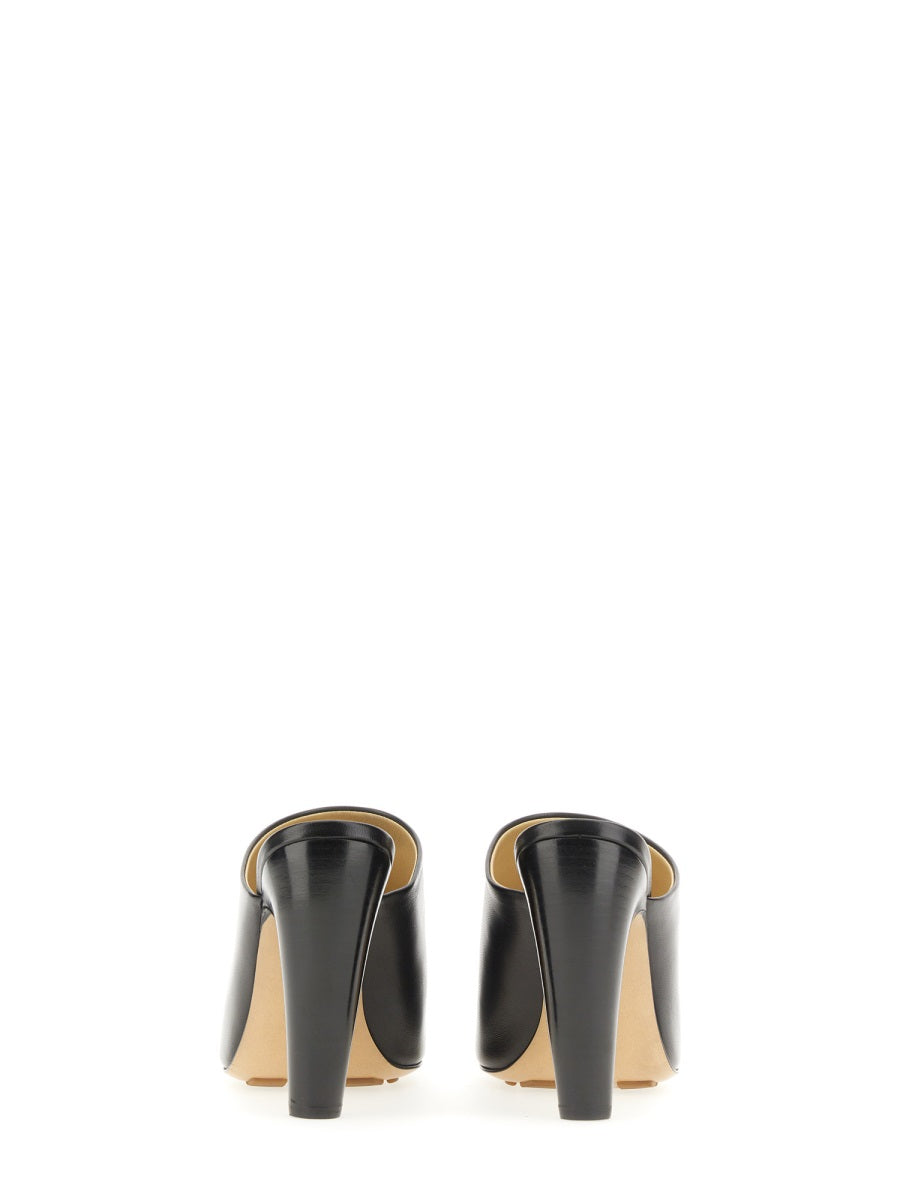 Bottega Veneta premium pumps detail and craftsmanship close-up