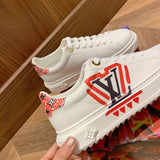 Louis Vuitton shoes front view designer style