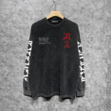 Close-up of Amiri hoodie craftsmanship