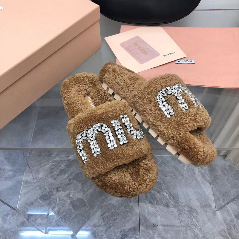 Miu Miu luxury shoes detail shot
