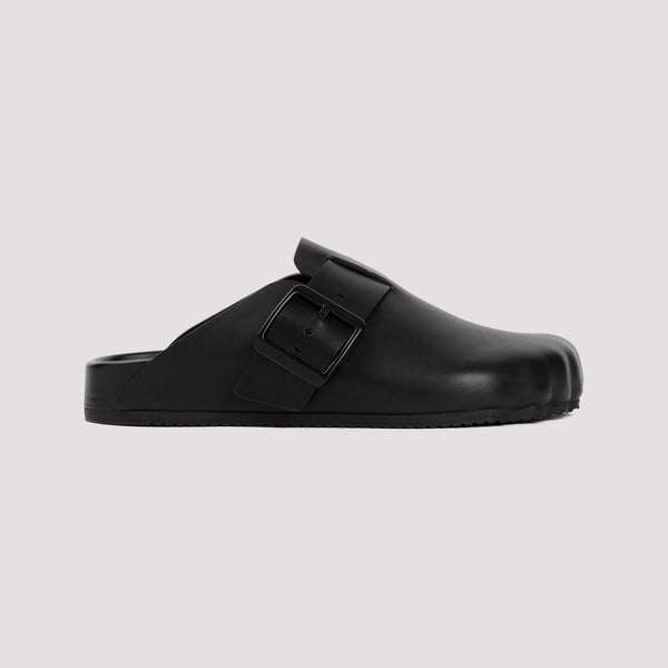 Balenciaga premium sandals detail and craftsmanship close-up