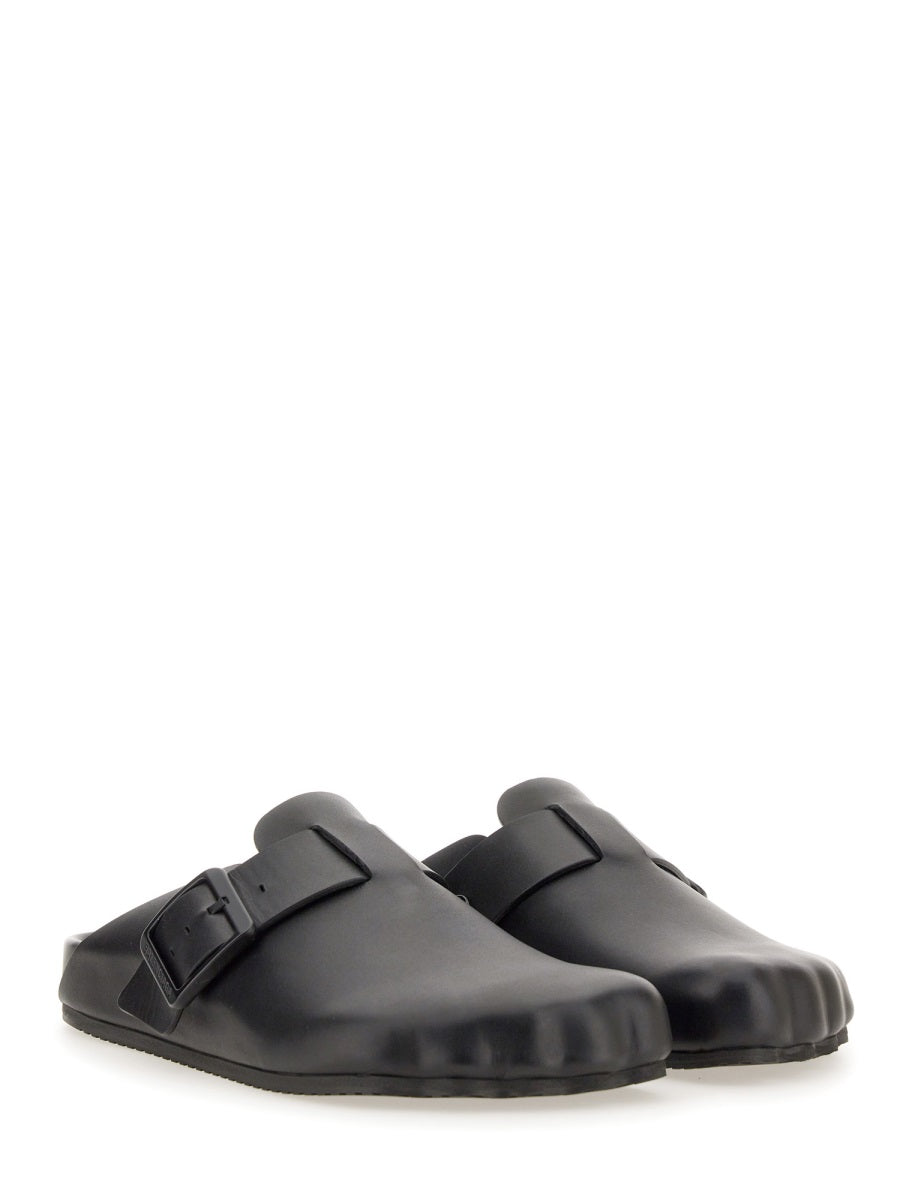 Balenciaga Shoes BALENCIAGA Elegant Bovine Leather Slide Sandals for Women Luxury Lifestyle Designer Footwear