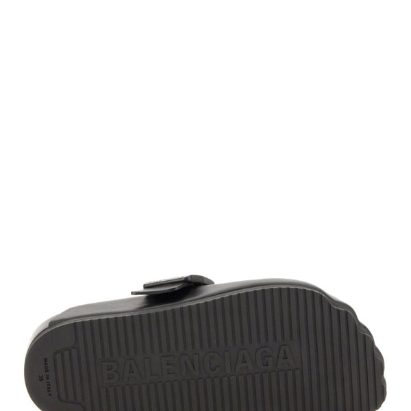 Balenciaga sandals lifestyle shot premium designer piece