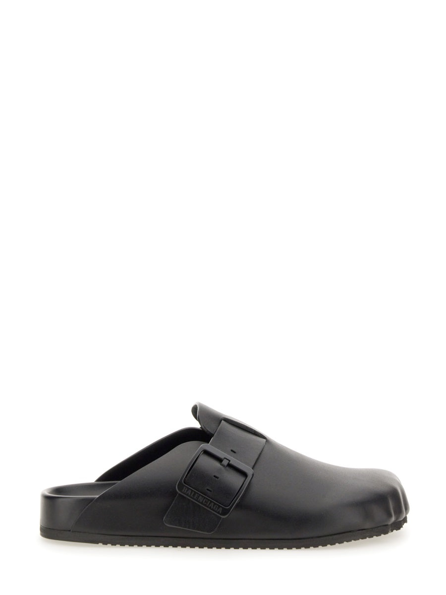 Balenciaga Shoes BALENCIAGA Elegant Bovine Leather Slide Sandals for Women Luxury Lifestyle Designer Footwear
