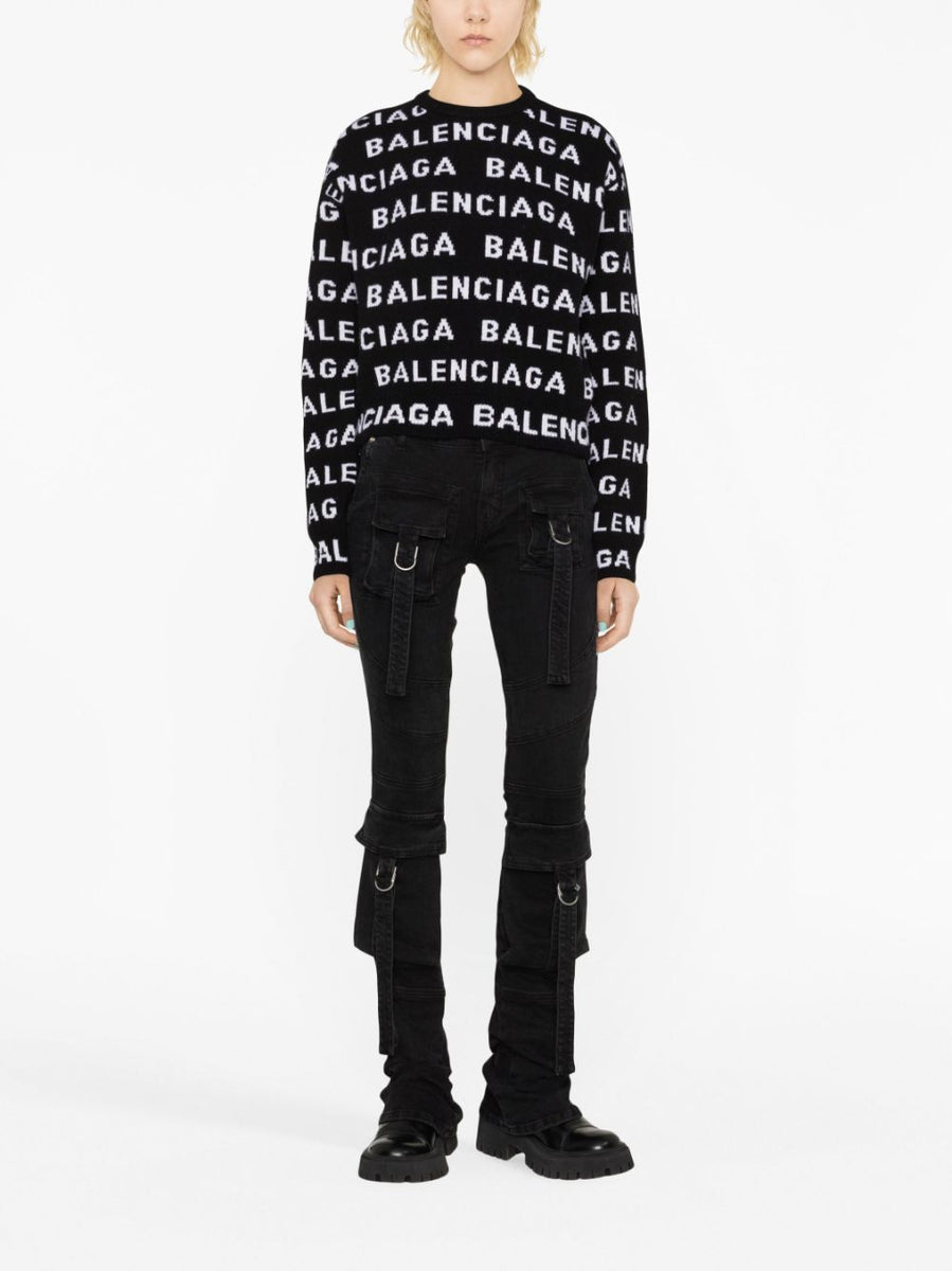 Balenciaga premium jerseys & knitwear detail and craftsmanship close-up