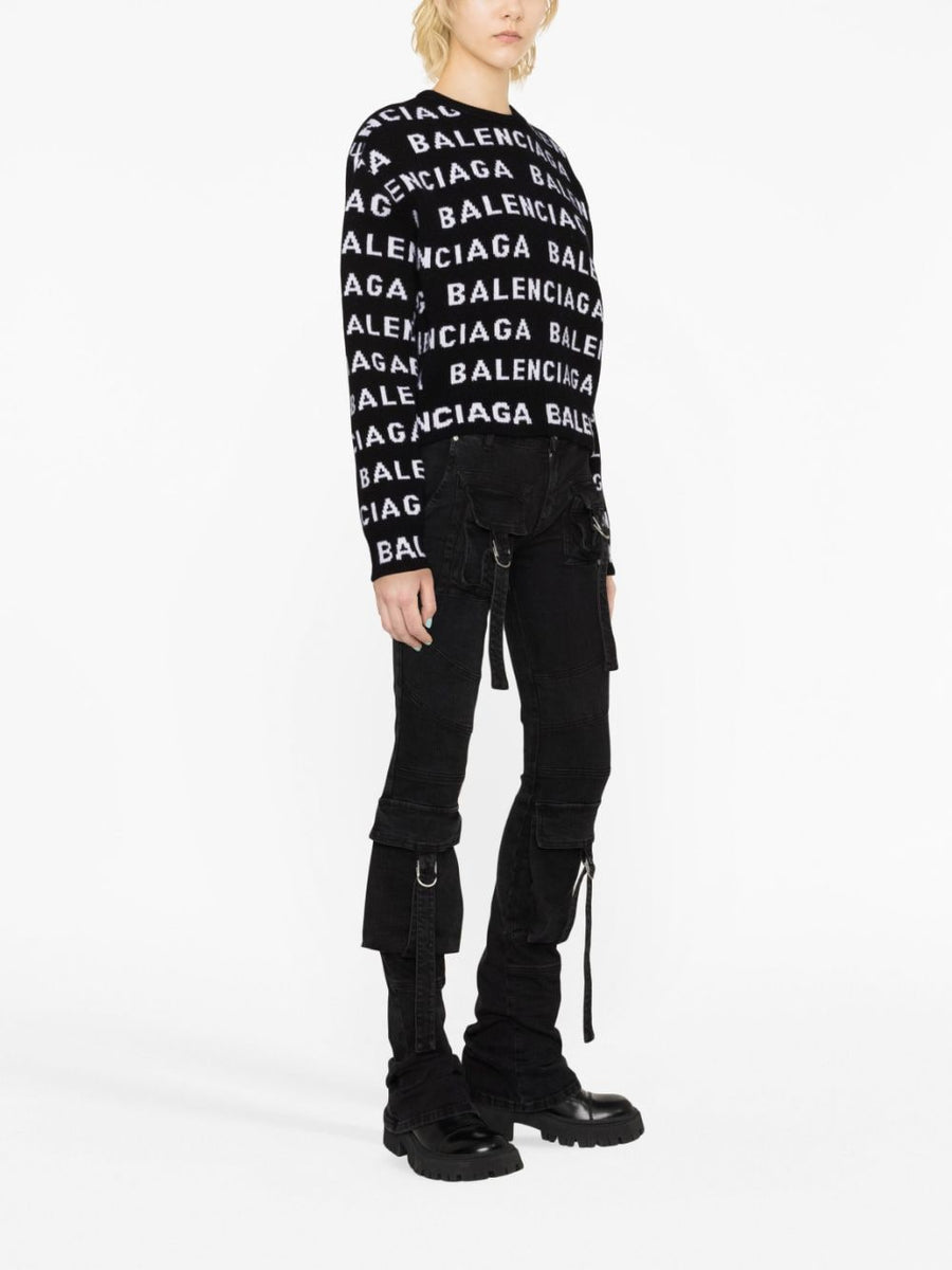 Balenciaga jerseys & knitwear side profile designer luxury fashion