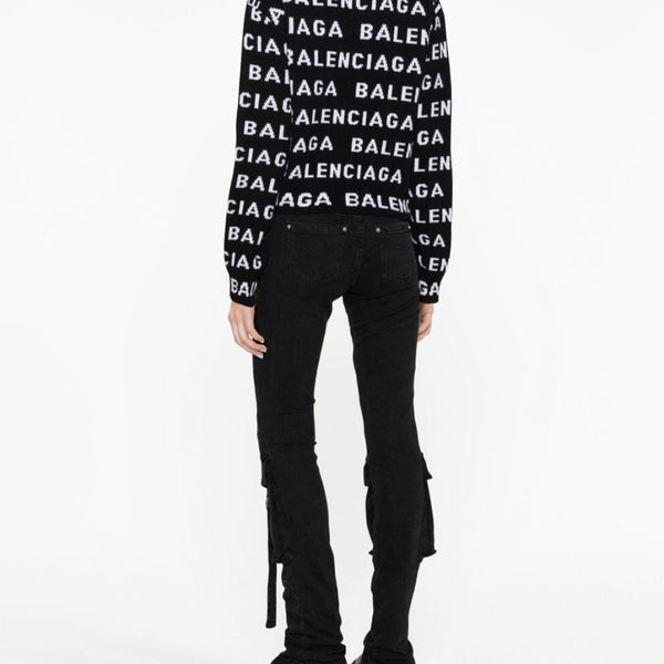 Balenciaga premium jerseys & knitwear detail and craftsmanship close-up