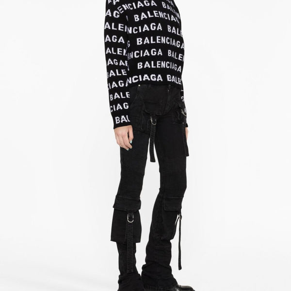 Balenciaga jerseys & knitwear side profile designer luxury fashion