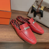 Hermes shoes Style 279 - front view, sleek modern silhouette