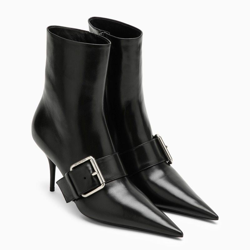 Balenciaga premium boots detail and craftsmanship close-up
