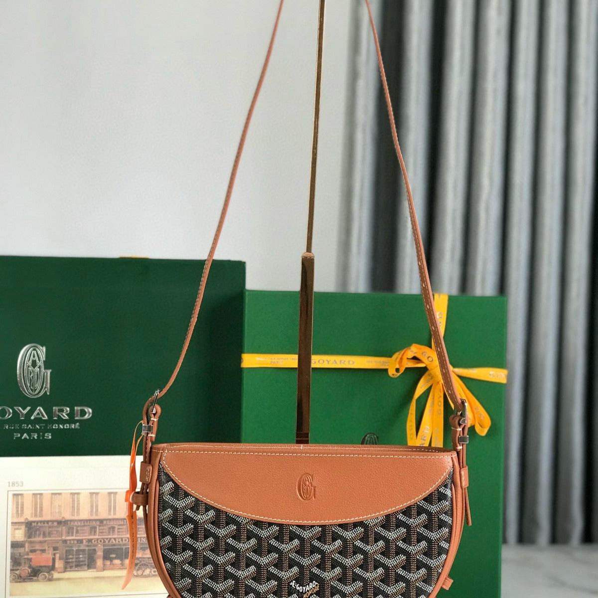 Bags- Goya Hirondelle Bag Luxury Designer Leather Handbag
