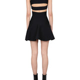 Alexander McQueen cocktail dresses side profile designer luxury fashion