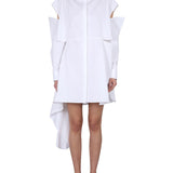 Alexander McQueen cocktail dresses luxury designer piece front view
