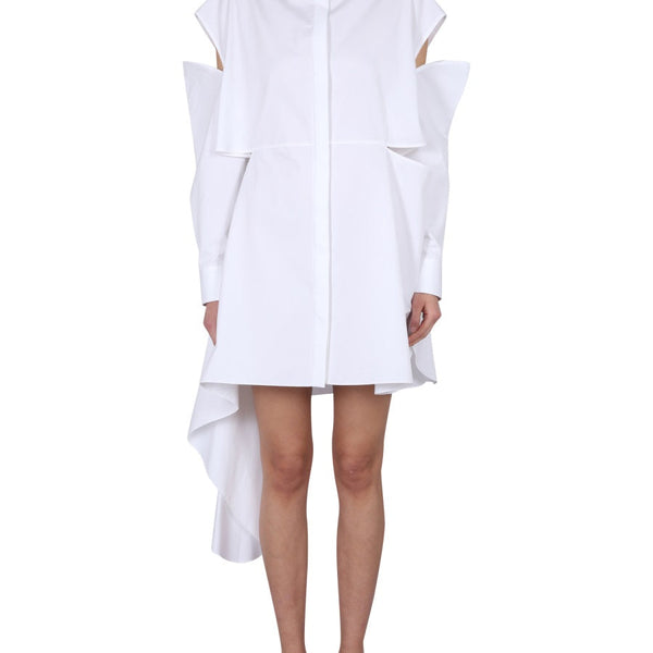 Alexander McQueen cocktail dresses luxury designer piece front view
