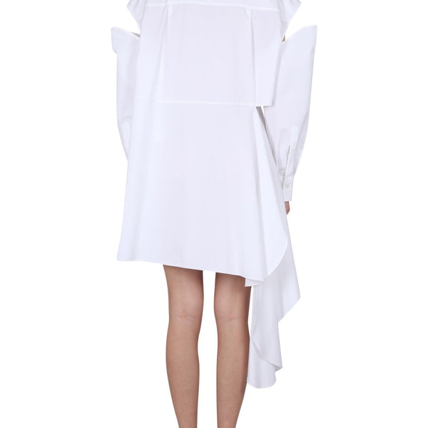 Alexander McQueen cocktail dresses side profile designer luxury fashion