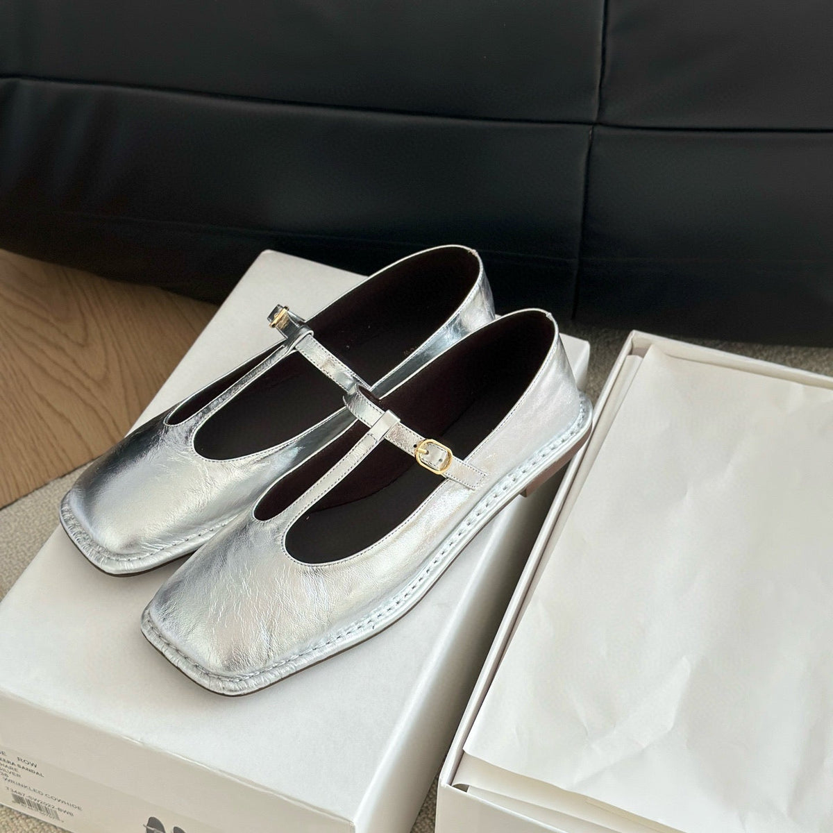 The Row Accessories- The Row T Strap Flats Premium Everyday Designer Accessory