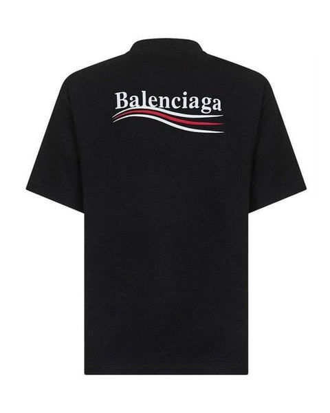 Balenciaga premium t-shirts & tops detail and craftsmanship close-up