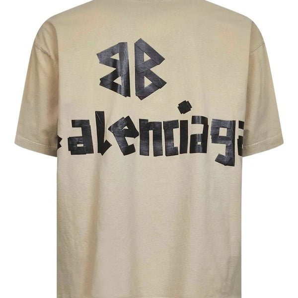 Balenciaga premium t-shirts & tops detail and craftsmanship close-up