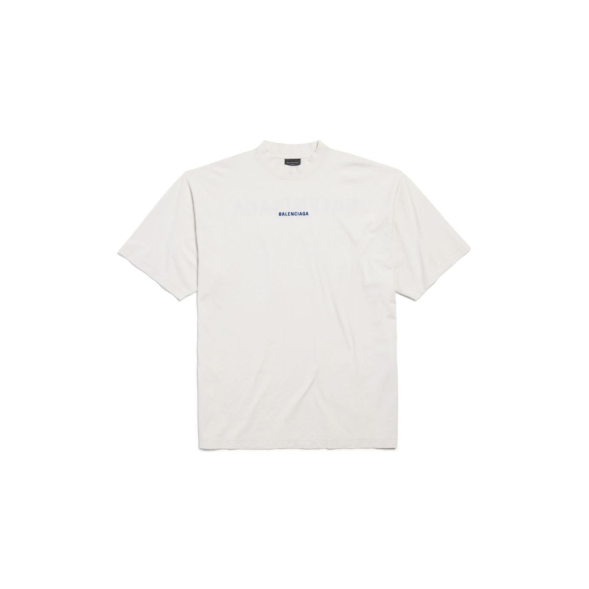 Balenciaga T-Shirts- BALENCIAGA Distressed Crew-Neck T-Shirt for Men Premium Designer Cotton T-Shirt